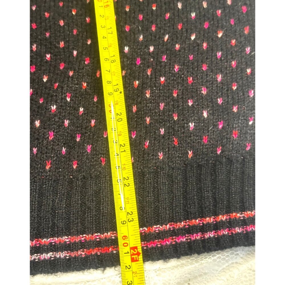 Torrid Women's Pink Hearts V Neck Button Cardigan Sweater Sz 2 (18/20) Valentine - Picture 12 of 13